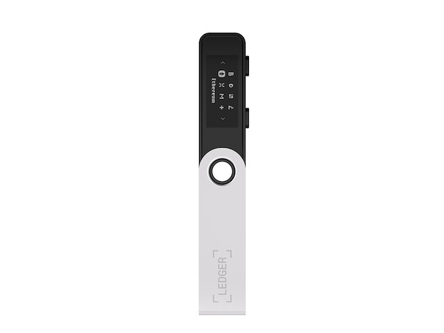 Ledger nano s plus hardware wallet voor bitcoin - afbeelding 1 van  4