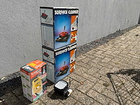 Ledlamp, acculader en opzetstukken voor hogedruk reiniger (4x) - afbeelding 2 van  7