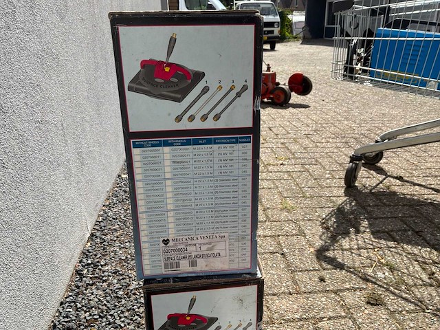 Ledlamp, acculader en opzetstukken voor hogedruk reiniger (4x) - afbeelding 6 van  7