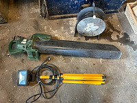 Ledlamp, bladblazer en kabelhaspel - afbeelding 1 van  5
