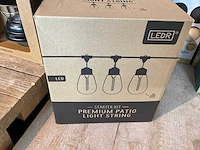 Ledr patio light string set campinglamp - afbeelding 3 van  4
