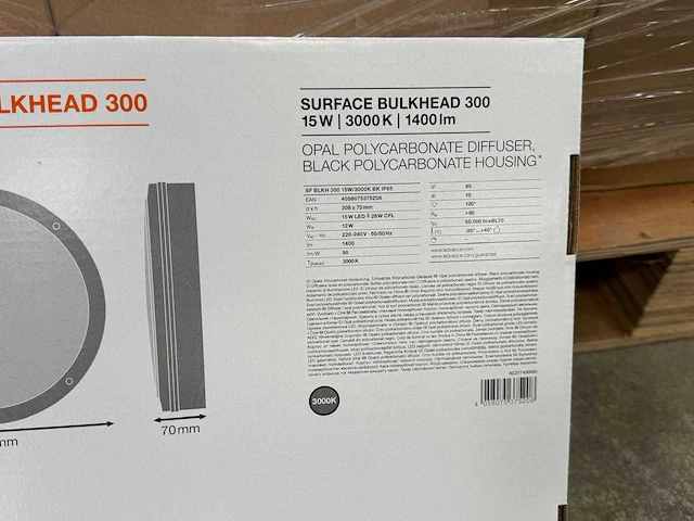 Ledvance - surface bulkhead 300 - led plafond- en wandarmaturen (160x) - afbeelding 4 van  6