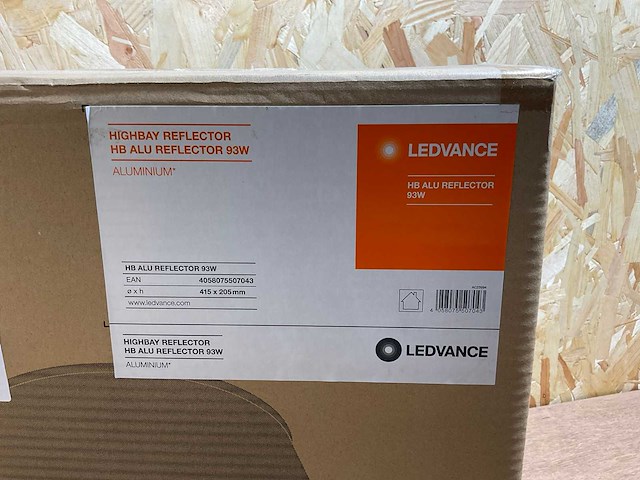 Ledvance aluminium reflector voor 93w led high bay (10x) - afbeelding 6 van  8