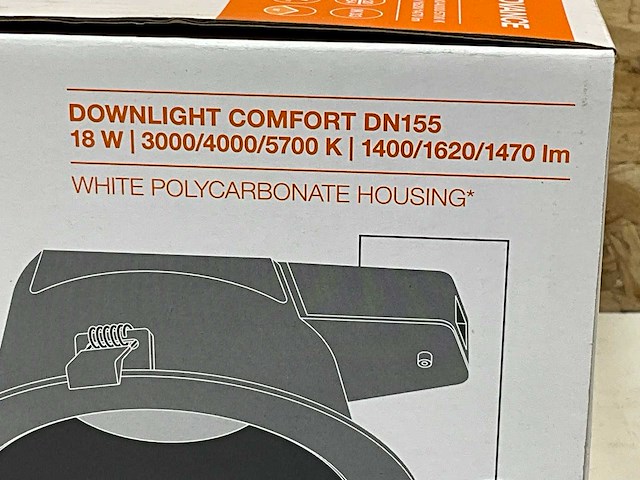 Ledvance comfort downlighter 18w - afbeelding 3 van  3
