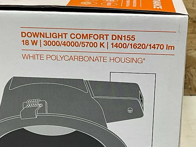 Ledvance comfort downlighter 18w - afbeelding 4 van  4