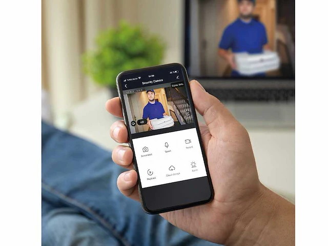 Ledvance led smart+ breedstraler met camera google & alexa wifi - afbeelding 5 van  7