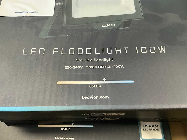 Ledvion floodlight led verlichting (3x) - afbeelding 5 van  7