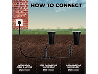 Ledvion led grondspot ip67 gu10 1m - afbeelding 4 van  6
