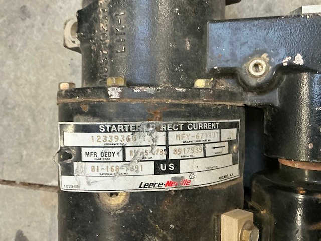 Leece-neville startmotor 24v (3x) - afbeelding 2 van  7