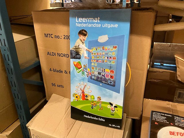 Leermat / oefenmat nederlandse woorden (48x) - afbeelding 1 van  3