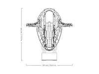 Lefo star wars jango fetts firesprayclass ruimteschip 75409 - afbeelding 4 van  6