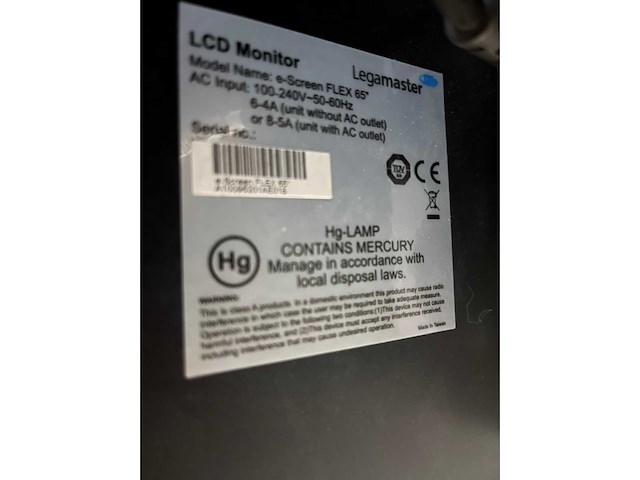 Legamaster e-screen flex televisie/monitor - afbeelding 4 van  4