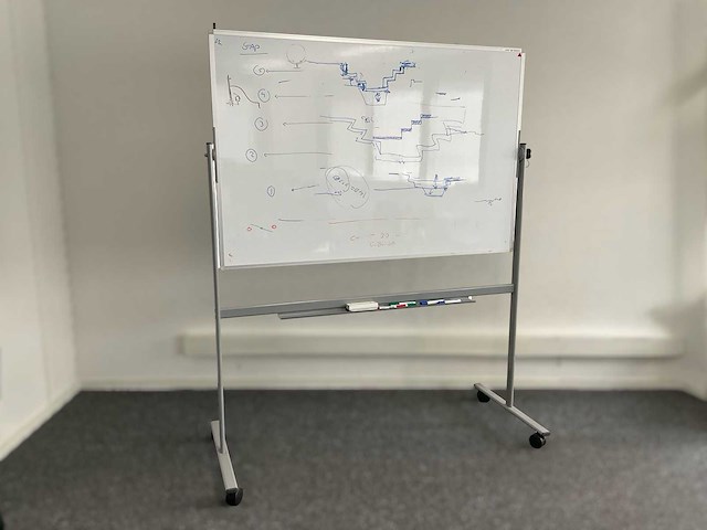 Legamaster mobiel whiteboard - afbeelding 1 van  3