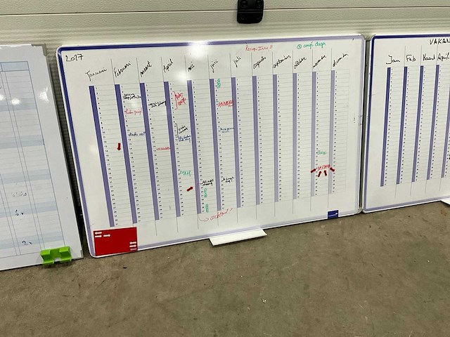 Legamaster whiteboards (3x) - afbeelding 2 van  2