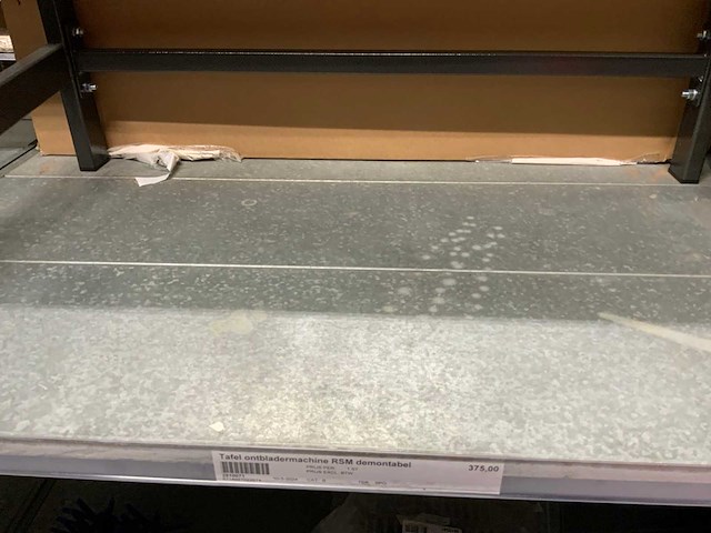 Legbord magazijnstelling - afbeelding 13 van  16