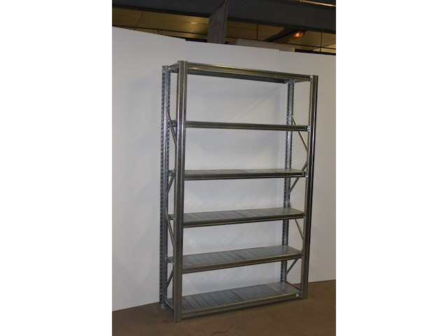 Legbord stelling 30cm diep - 12 meter 10 secties - afbeelding 4 van  11