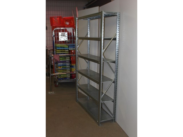 Legbord stelling 30cm diep - 24 meter 20 secties - afbeelding 10 van  11