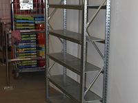 Legbord stelling 30cm diep - 6 meter 5 secties - afbeelding 5 van  11