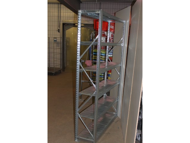 Legbord stelling 30cm diep - 6 meter 5 secties - afbeelding 8 van  11