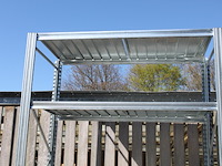 Legbord stelling 60cm diep - 24 meter 20 secties - afbeelding 3 van  11