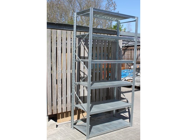 Legbord stelling 60cm diep - 24 meter 20 secties - afbeelding 6 van  11