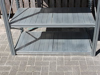 Legbord stelling 60cm diep - 24 meter 20 secties - afbeelding 7 van  11