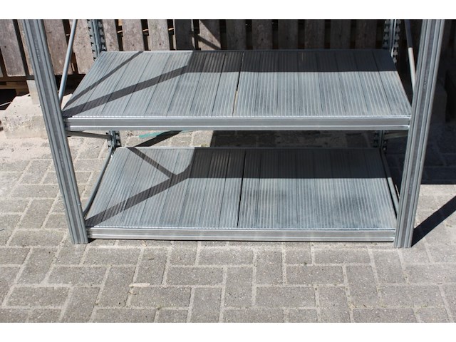 Legbord stelling 60cm diep - 6 meter 5 secties - afbeelding 2 van  11