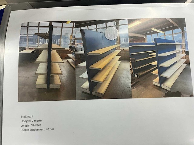 Legbordstelling (2x) - afbeelding 1 van  2