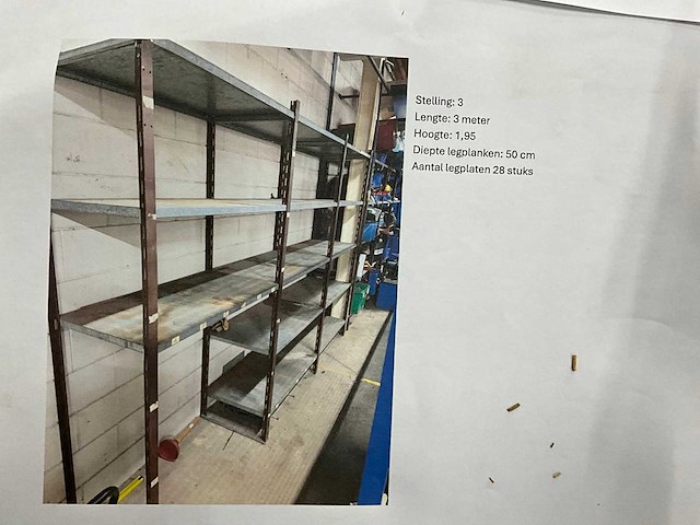 Legbordstelling (2x) - afbeelding 1 van  2