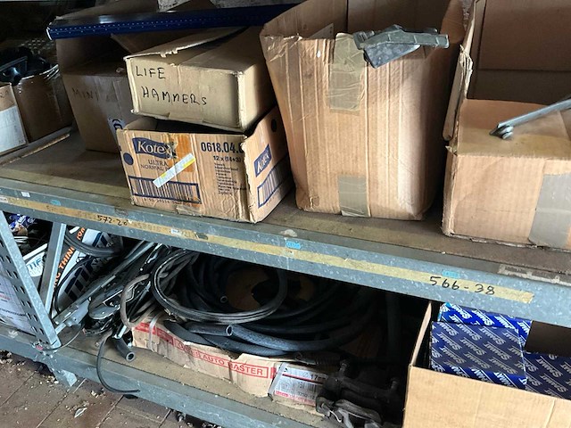 Legbordstelling 540x80x260cm + inhoud - afbeelding 13 van  14