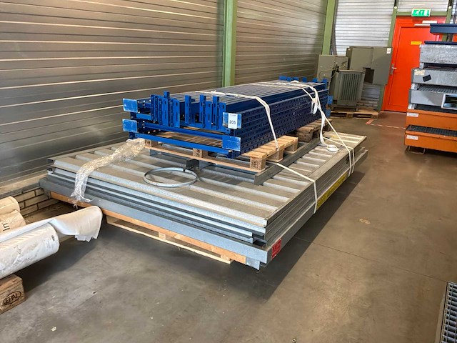 Legbordstelling en materiaal container - afbeelding 1 van  5