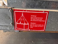 Legbordstelling en materiaal container - afbeelding 5 van  5