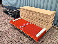 Legbordstelling, grootvakstelling. grote partij. 500mm diep - afbeelding 1 van  8