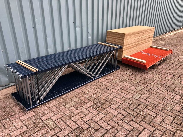 Legbordstelling, grootvakstelling. grote partij. 600mm diep - afbeelding 4 van  7