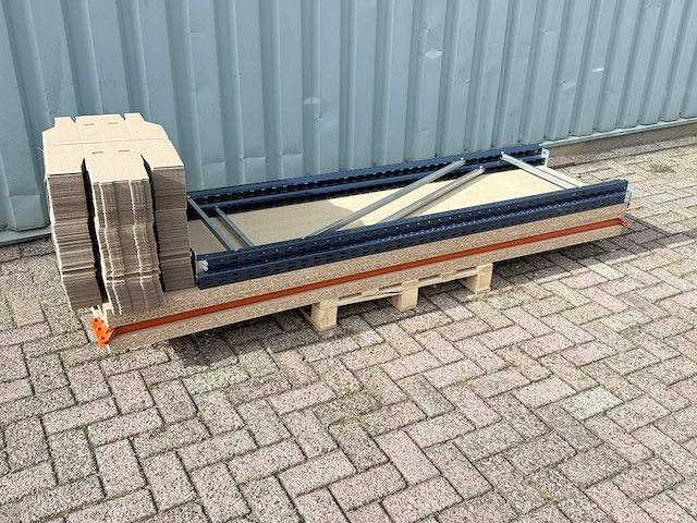 Legbordstelling incl 150 magazijnbakken. gedemonteerd - afbeelding 7 van  7