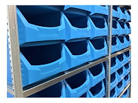 Legbordstelling incl 54 grote magazijnbakken. - afbeelding 2 van  5