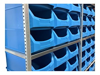 Legbordstelling incl 54 grote magazijnbakken. - afbeelding 4 van  5