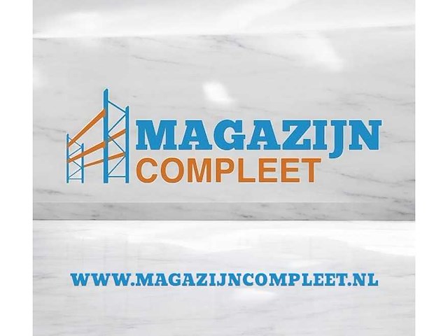 Legbordstelling incl 54 grote magazijnbakken. - afbeelding 5 van  5