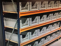 Legbordstelling incl 60 grote magazijnbakken. - afbeelding 2 van  4