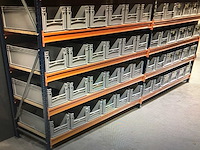 Legbordstelling incl 60 grote magazijnbakken. - afbeelding 2 van  2