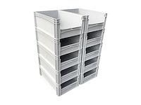 Legbordstelling incl 60 grote magazijnbakken. - afbeelding 3 van  3