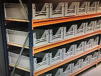 Legbordstelling incl 60 grote magazijnbakken. - afbeelding 2 van  4