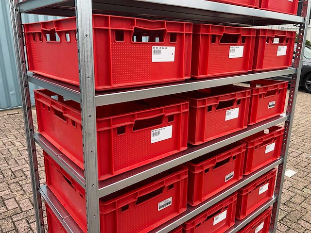 Legbordstelling incl kisten/bakken 600x400x220mm - afbeelding 2 van  5