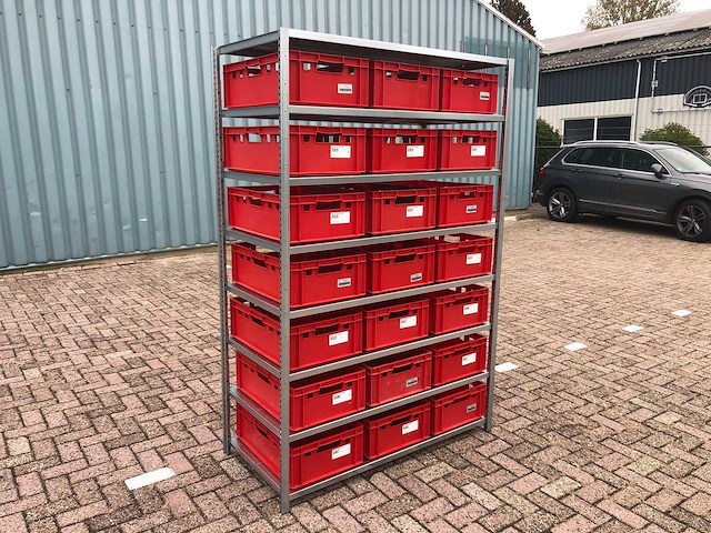 Legbordstelling incl kisten/bakken 600x400x220mm - afbeelding 1 van  1