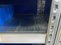 Legbordstelling met (321x) magazijnbakken - afbeelding 3 van  16