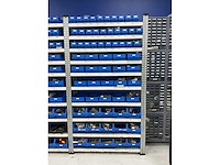 Legbordstelling met (321x) magazijnbakken - afbeelding 8 van  16