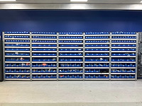 Legbordstelling met (321x) magazijnbakken - afbeelding 11 van  16