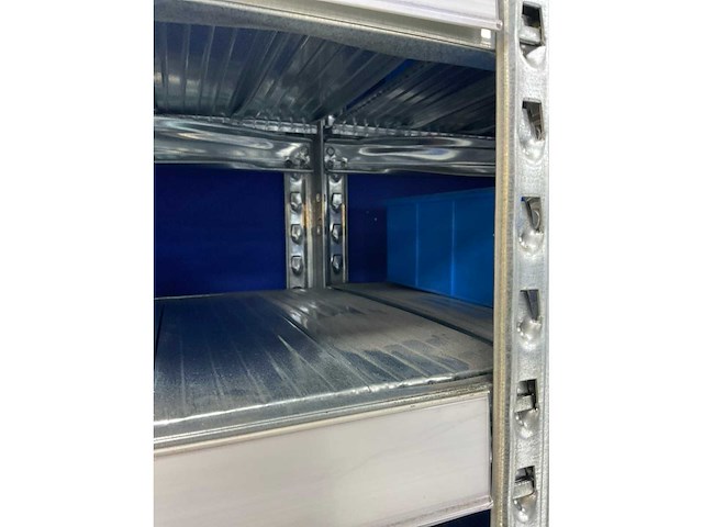 Legbordstelling met (321x) magazijnbakken - afbeelding 16 van  16