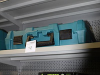 Lege koffer makita voor accukitpistool met patroonhouder en accessoires. let op! geen kitpistool en accu. - afbeelding 2 van  3