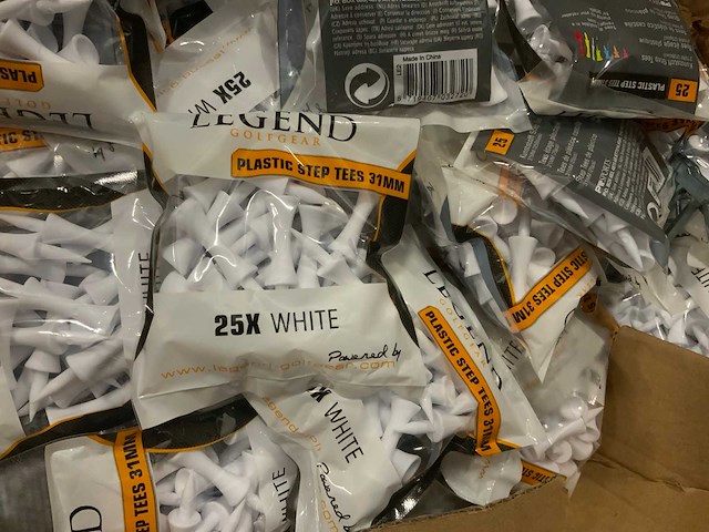 Legend step tee 31mm partij golf tees - afbeelding 2 van  3